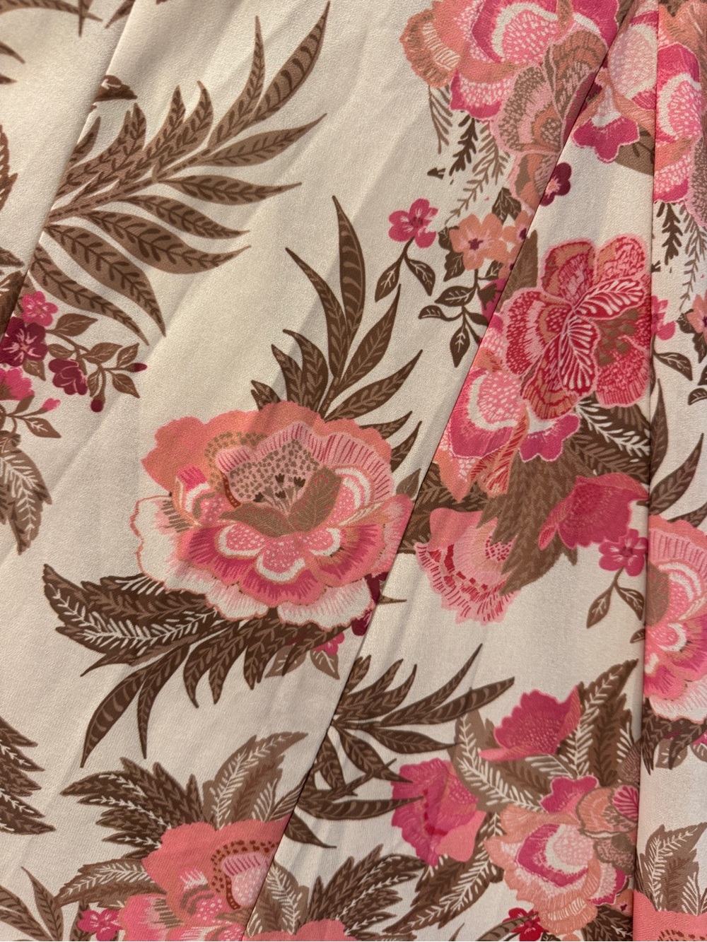 Joyfolie Pink Mari Floral Pink Cutout Maxi Dress WOW!!! - Picture 6 of 8